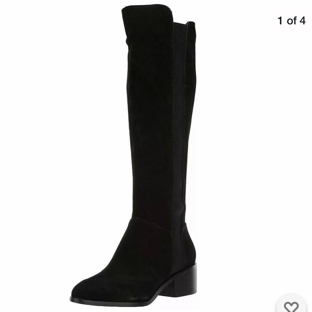 New -  Steve Madden Giselle  Boot Black Suede